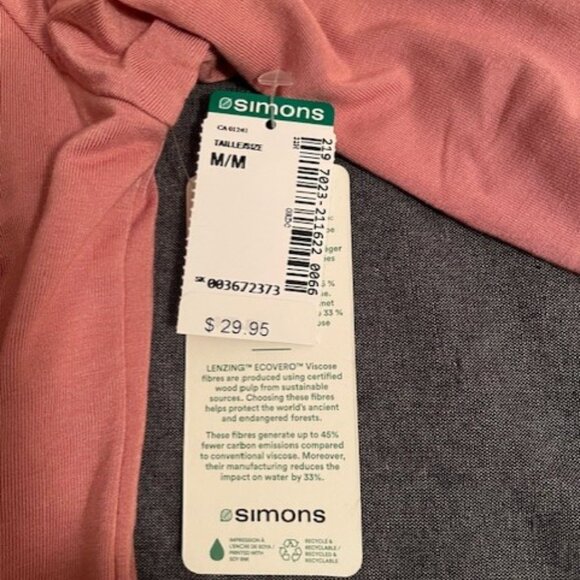 NWT SIMONS Contemporaine Cutout Tee size M - Picture 4 of 4